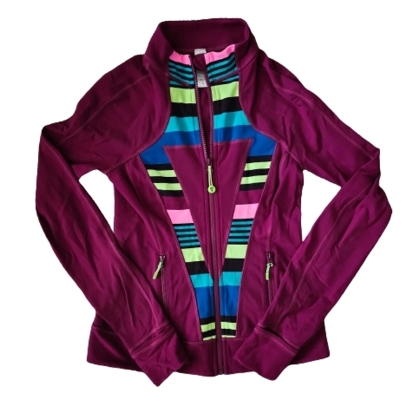 Ivivva by Lululemon Perfect Your Practice Zip Up Track Jacket - Picture 2 of 8